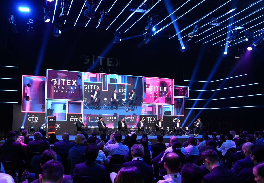 Dubai Tech Experience pitch stage